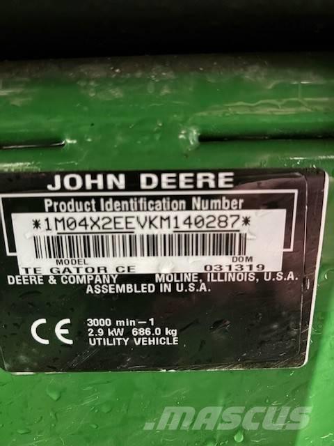 John Deere Gator TE Taajamakoneet