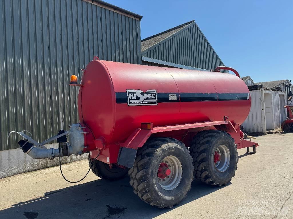 Hi-Spec 2500 Tanker Lietteen levittimet