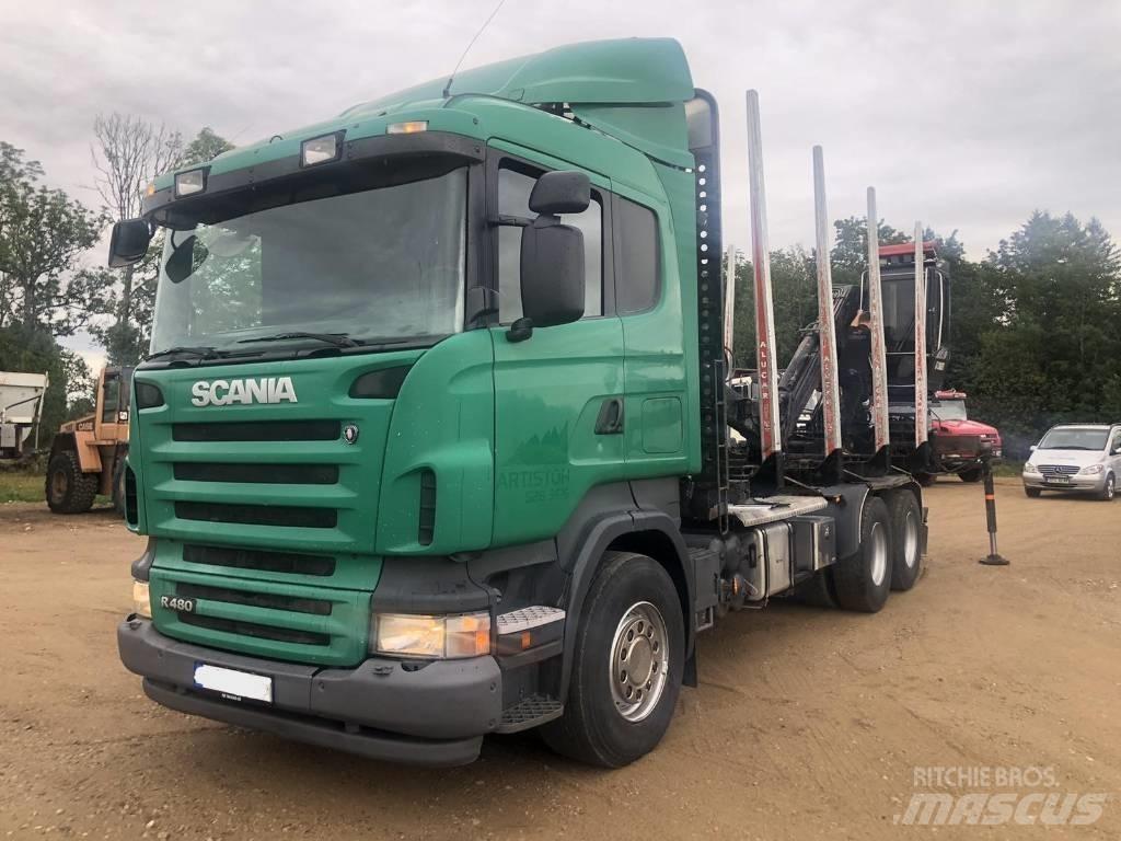 Scania R 480 Puuautot