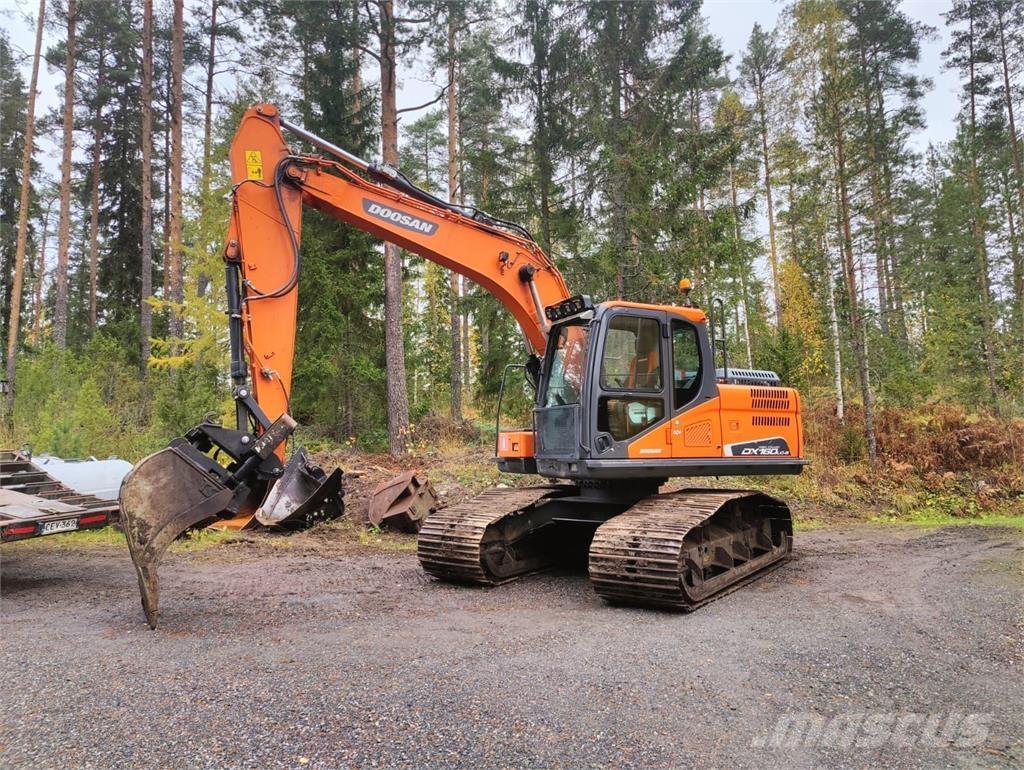 Doosan DX160 LC-5 Telakaivukoneet
