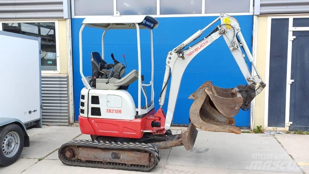 Takeuchi TB 215 R Minikaivukoneet < 7t