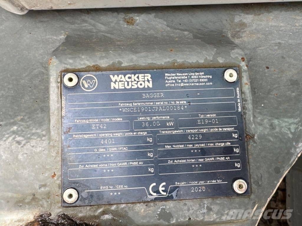 Wacker Neuson ET42 Telakaivukoneet