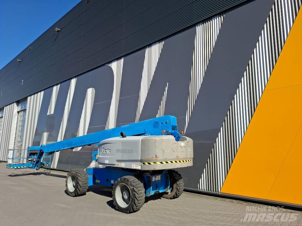 Genie S-85 Teleskooppipuominostimet