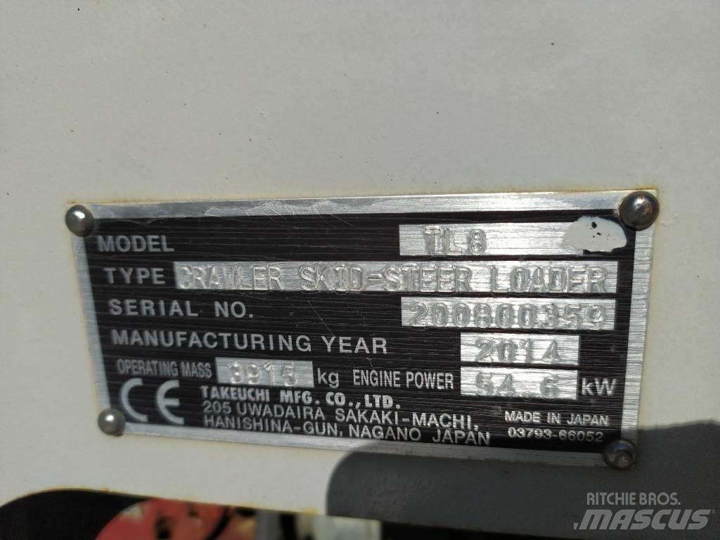 Takeuchi TL 8 Telakuormaajat