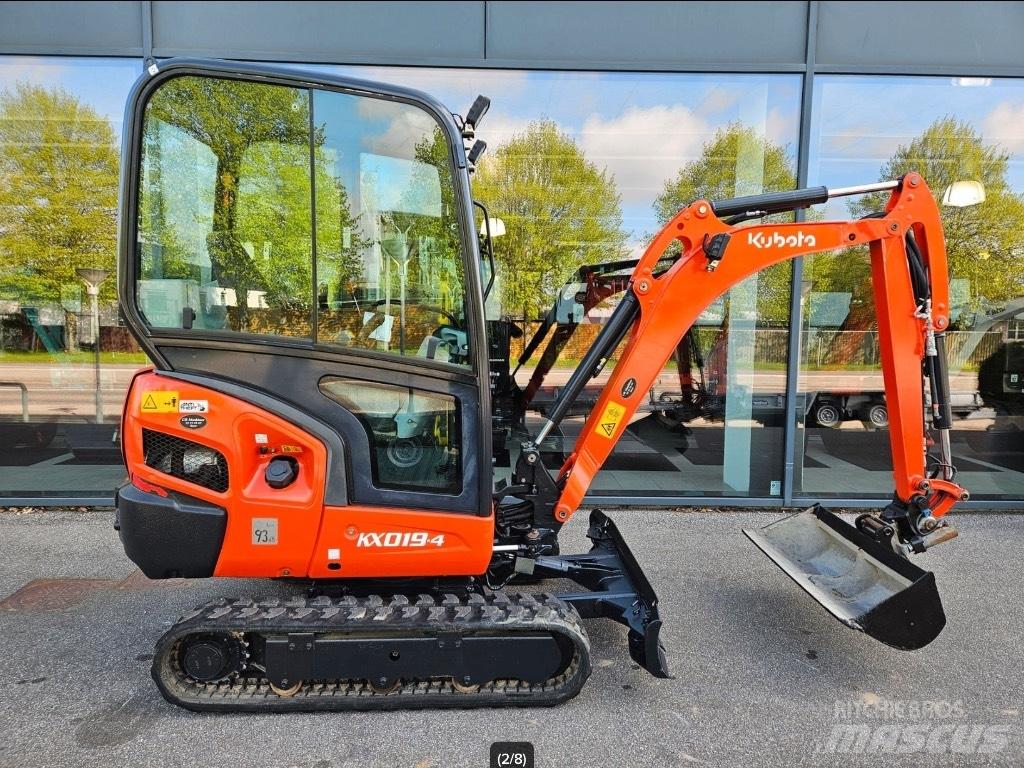 Kubota KX 019-4 Minikaivukoneet < 7t
