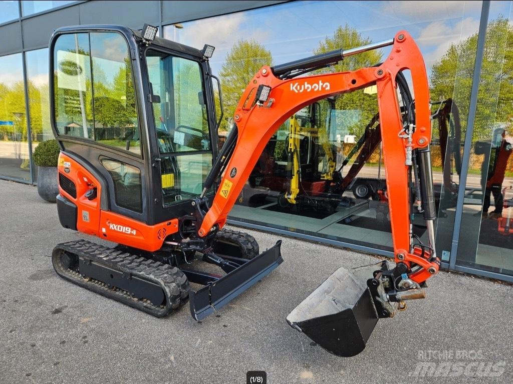 Kubota KX 019-4 Minikaivukoneet < 7t