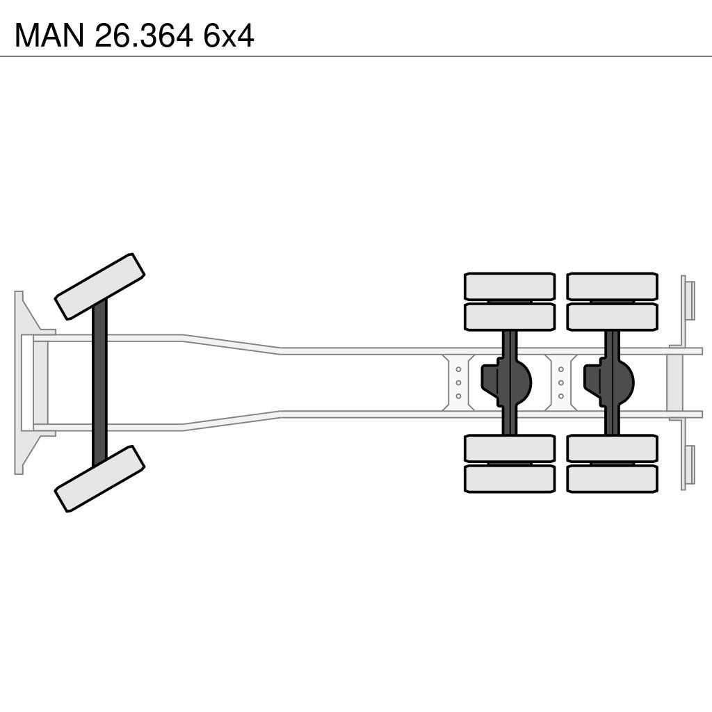 MAN 26.364 6x4 Mobiilinosturit