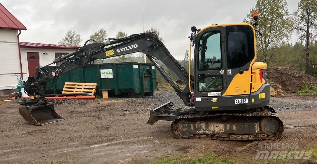 Volvo ECR 58 D Minikaivukoneet < 7t