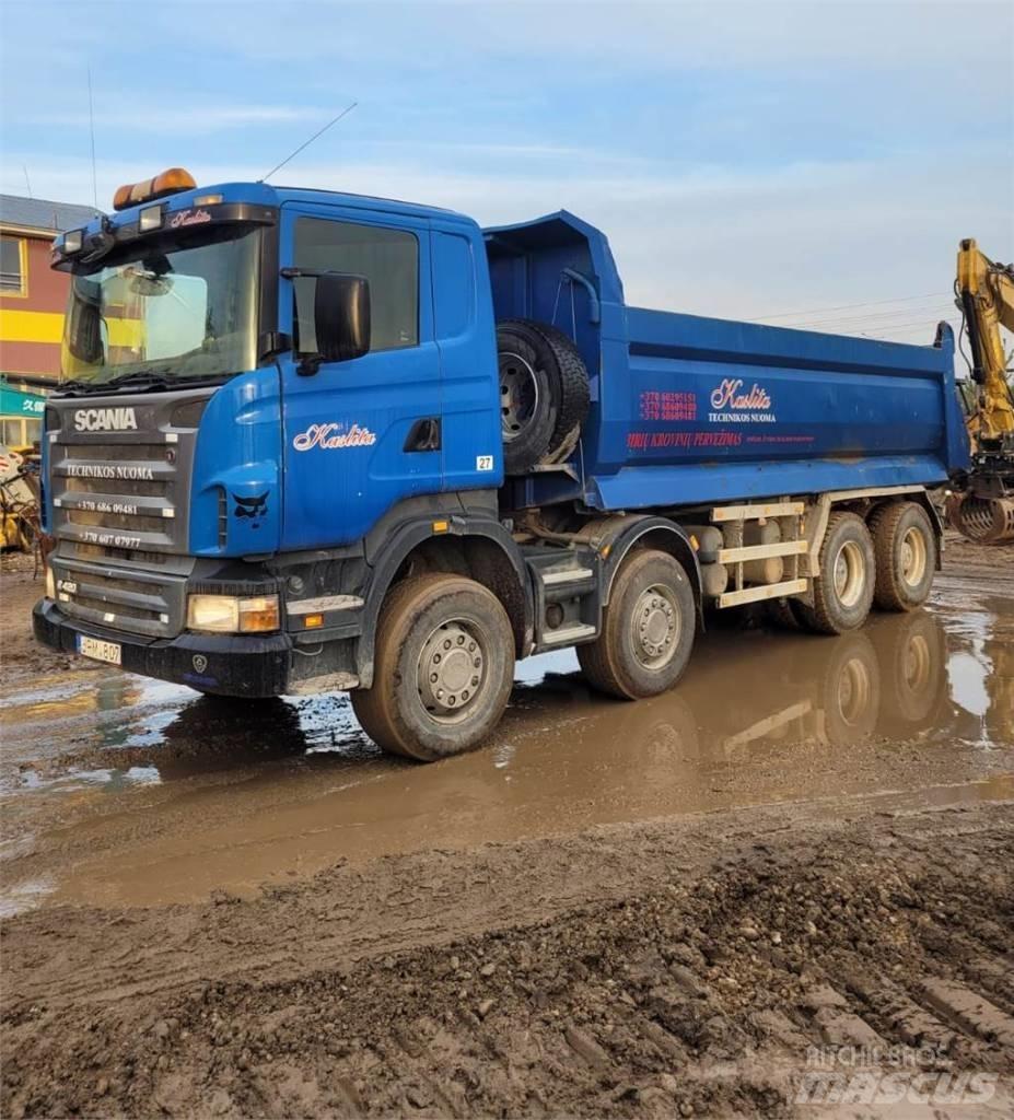 Scania R 420 8X4 Nostovarsi-vaihtolavakuorma-autot