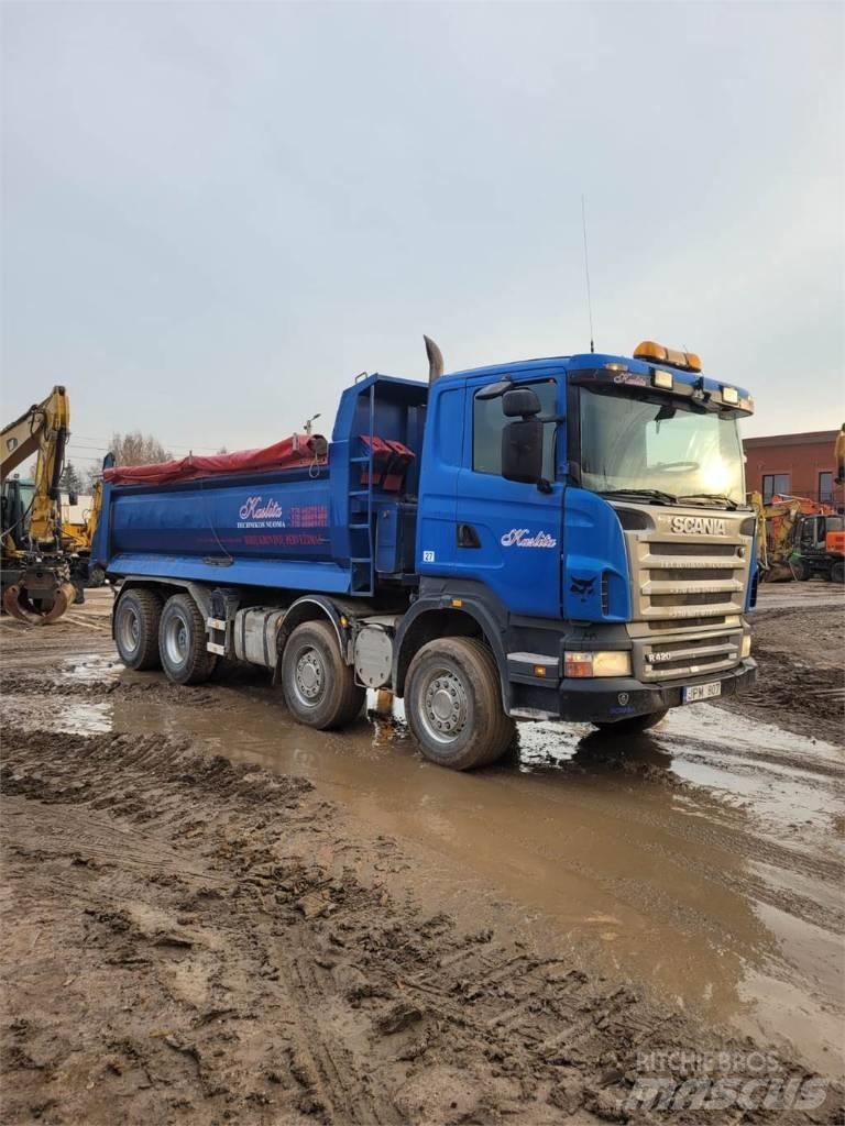 Scania R 420 8X4 Nostovarsi-vaihtolavakuorma-autot
