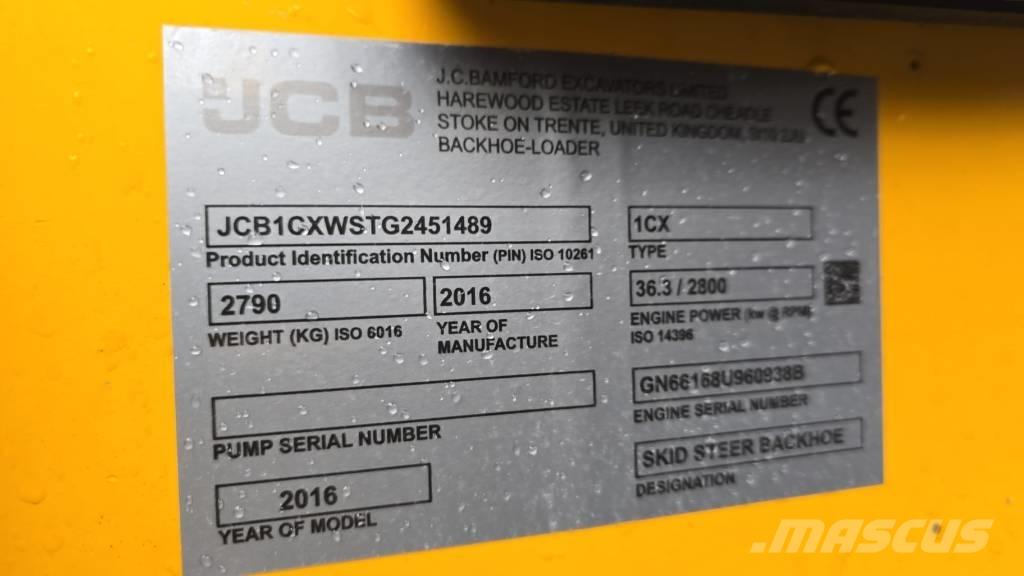 JCB 1 CX Kaivurikuormaajat