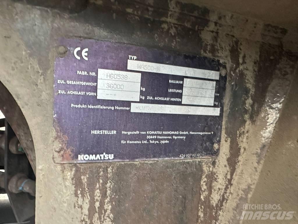 Komatsu WA 500-6 Pyöräkuormaajat