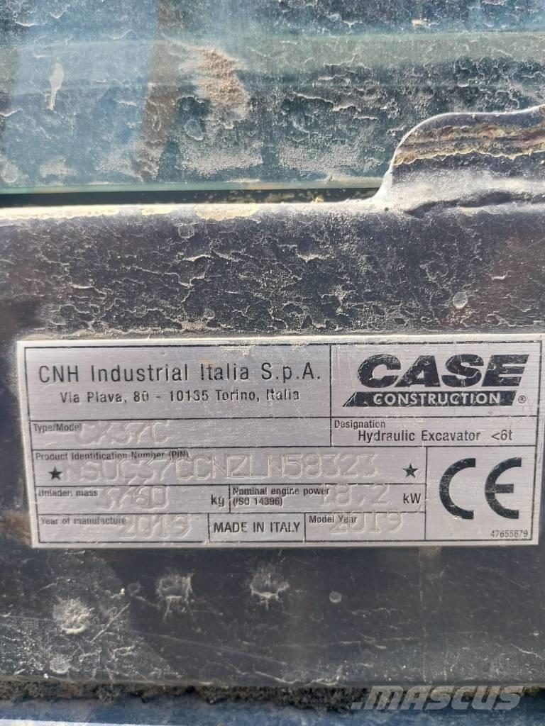 CASE CX 37 C Minikaivukoneet < 7t