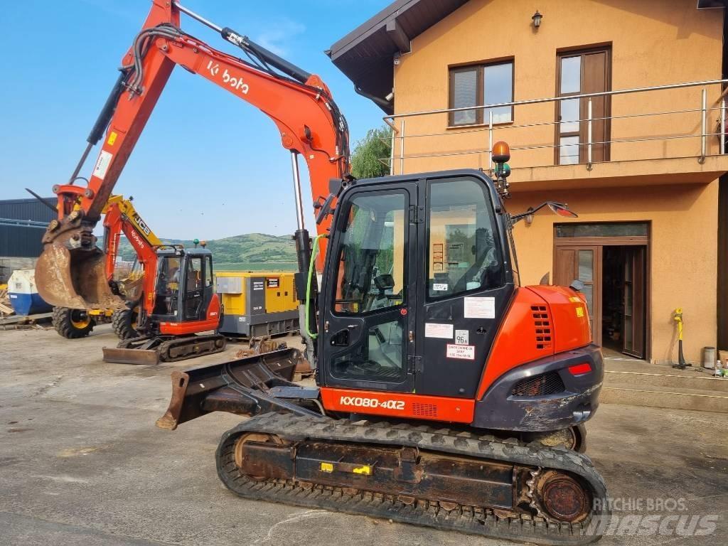 Kubota KX 80-4 Midikaivukoneet 7t - 12t