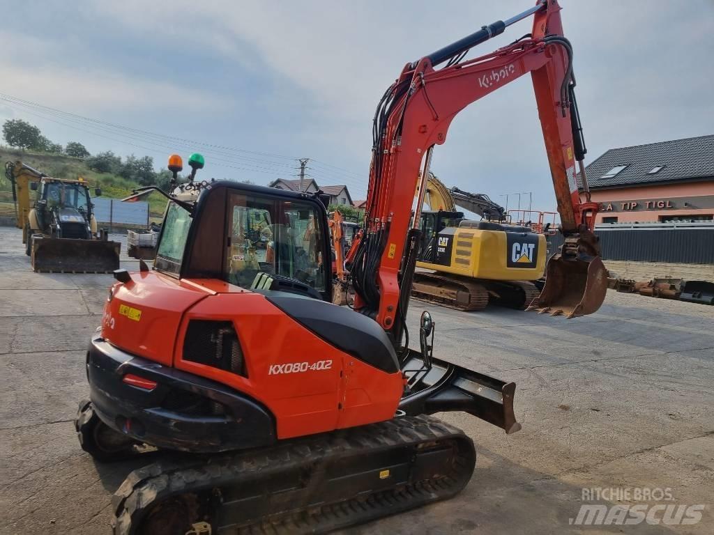 Kubota KX 80-4 Midikaivukoneet 7t - 12t