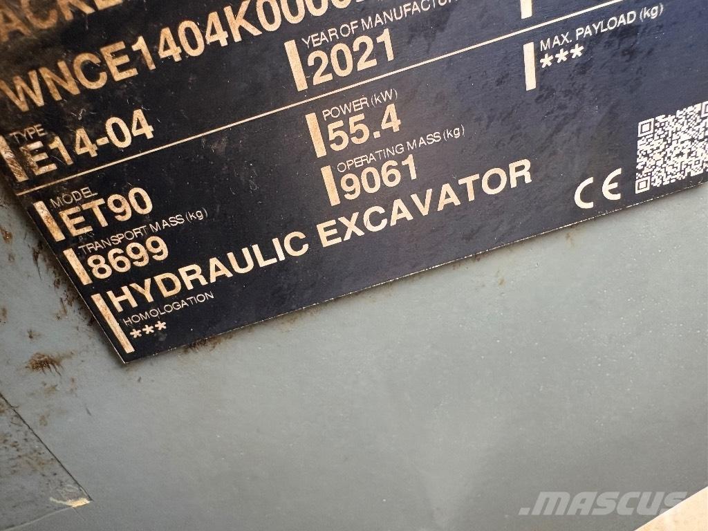 Wacker Neuson ET 90 Midikaivukoneet 7t - 12t