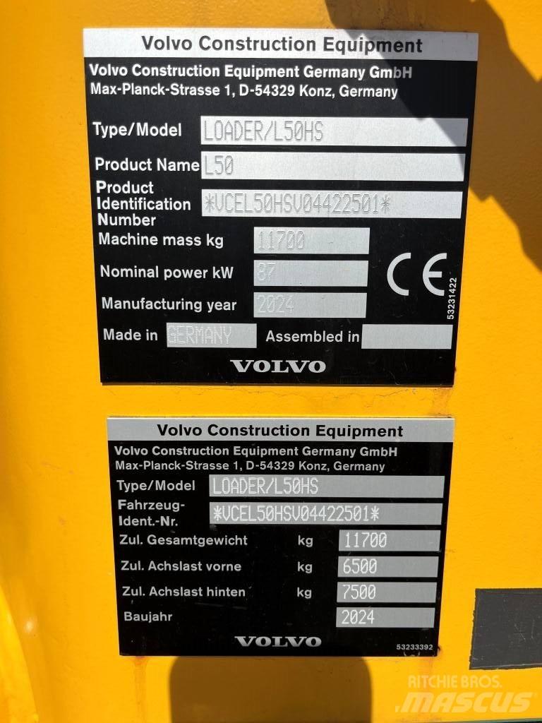 Volvo L50H Pyöräkuormaajat