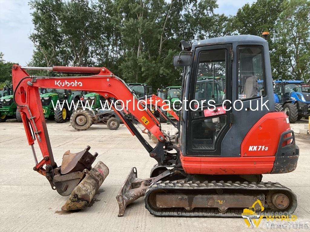 Kubota KX 71-3 Minikaivukoneet < 7t
