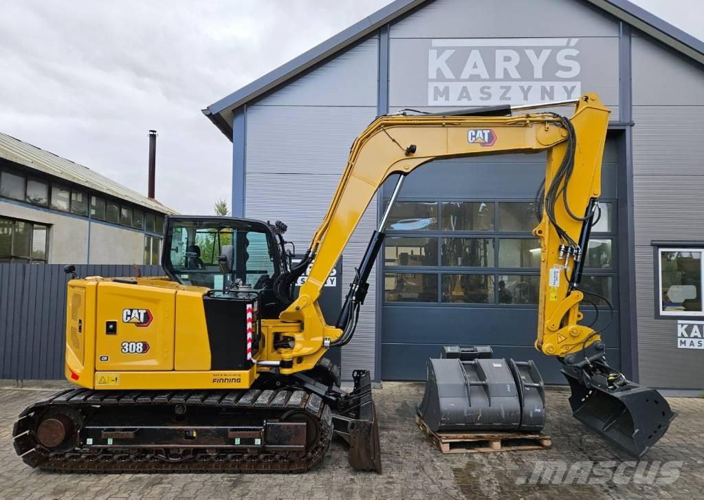 CAT 308 CR Midikaivukoneet 7t - 12t