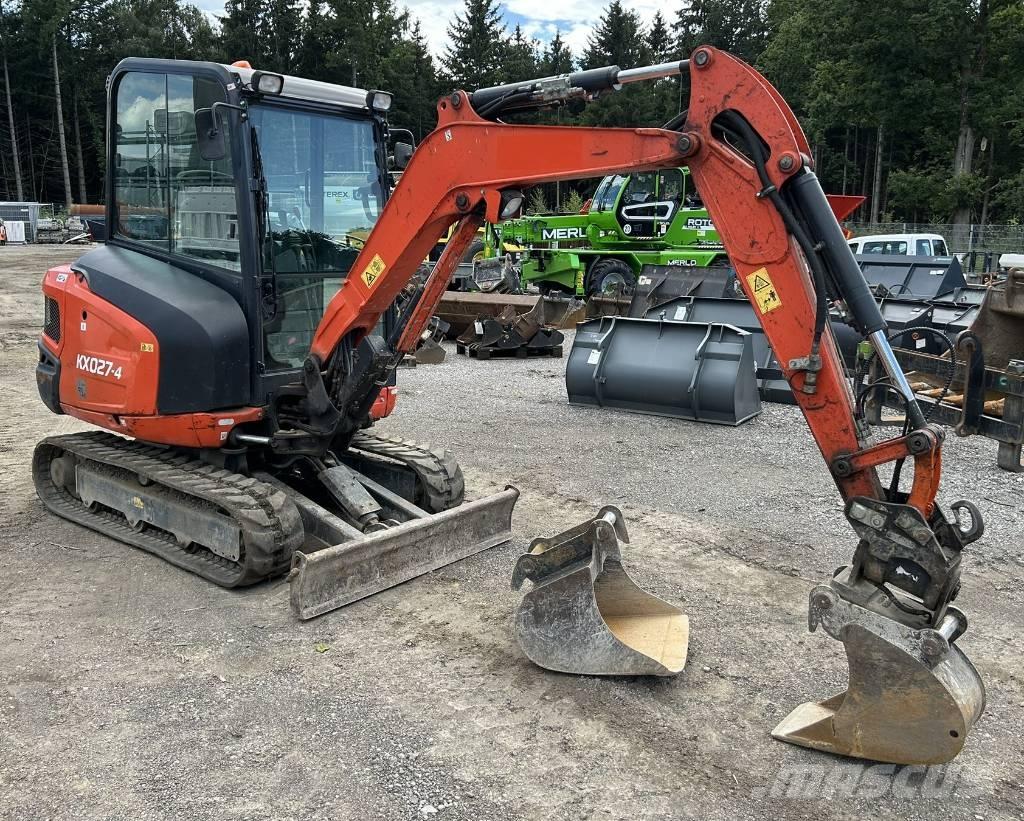 Kubota KX 027 Minikaivukoneet < 7t