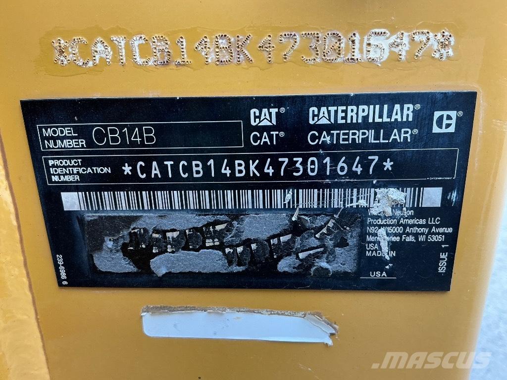 CAT CB 14 B Tandemjyrät