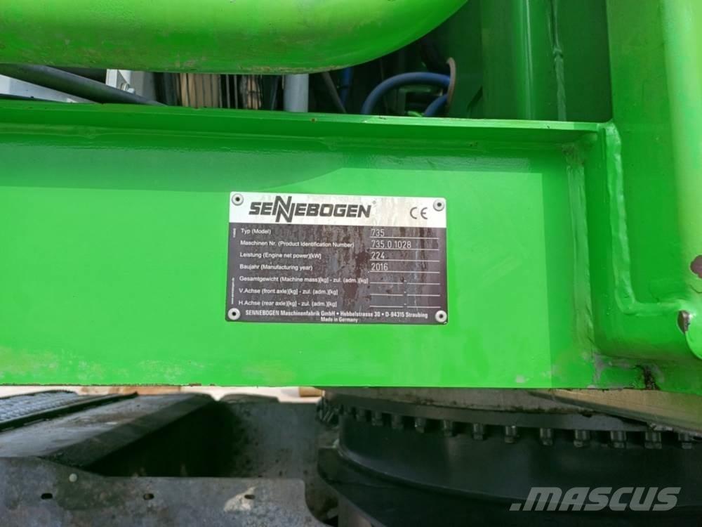 Sennebogen 735E Jätteenkäsittelijät