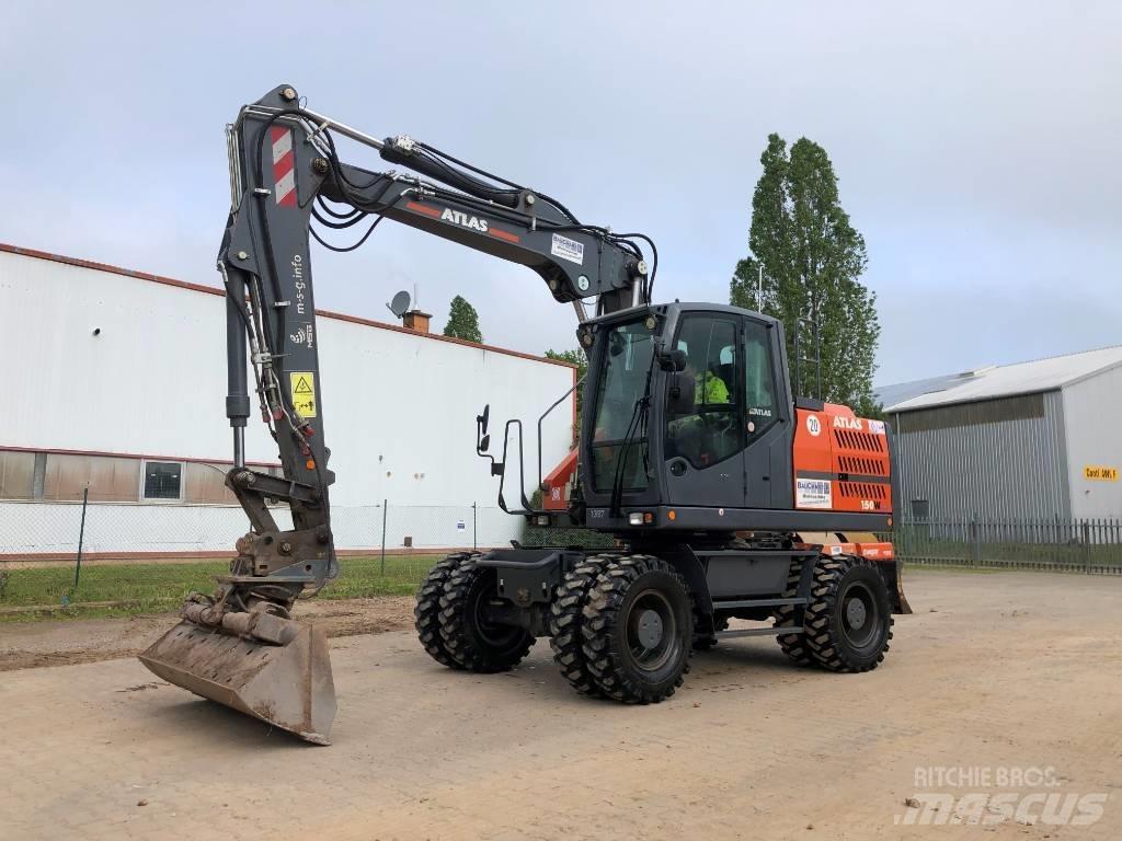 Atlas 150 W Pyöräkaivukoneet