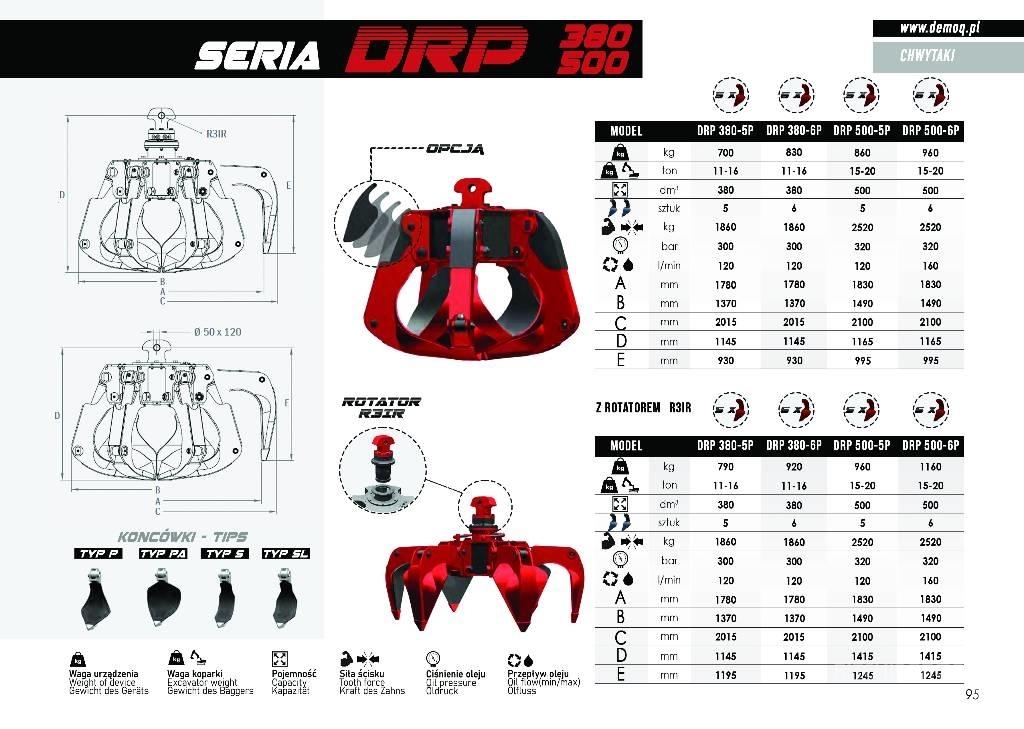  DEMOQ DRP300-5P Asfaltti- ja betonileikkurit