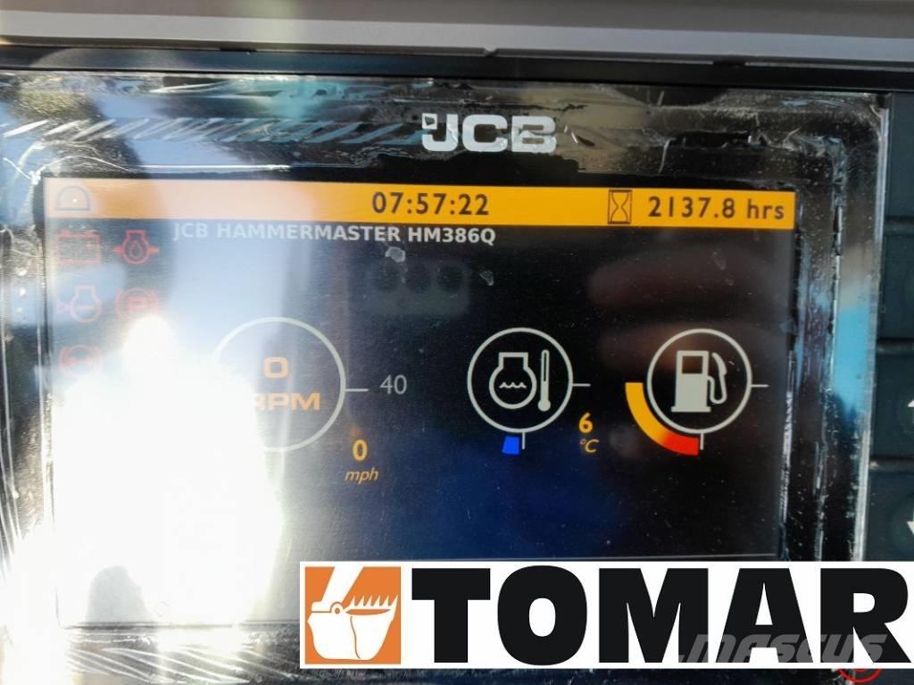 JCB 110 W Hydradig Pyöräkaivukoneet