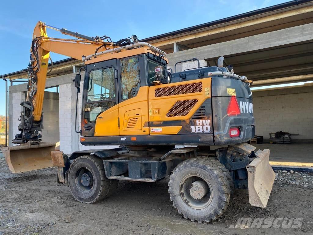 Hyundai HW 180 Pyöräkaivukoneet