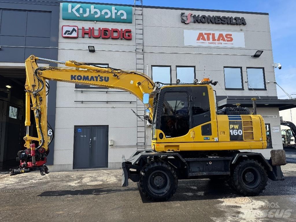 Komatsu PW 160-8 Pyöräkaivukoneet