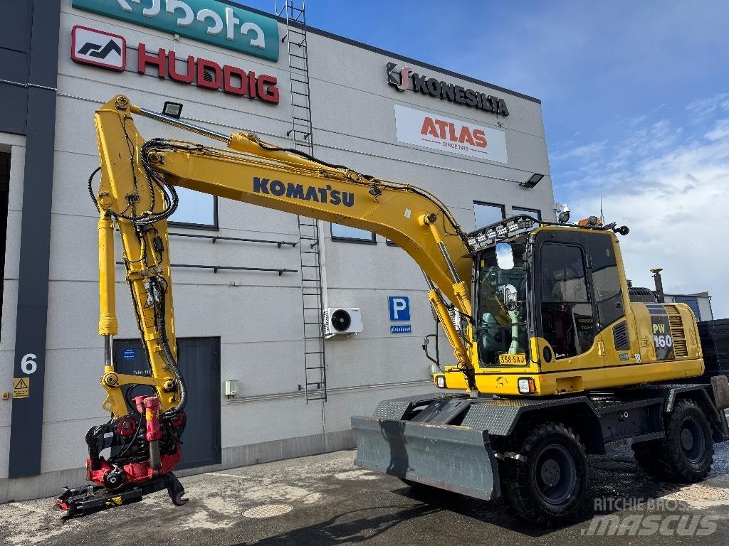 Komatsu PW 160-8 Pyöräkaivukoneet