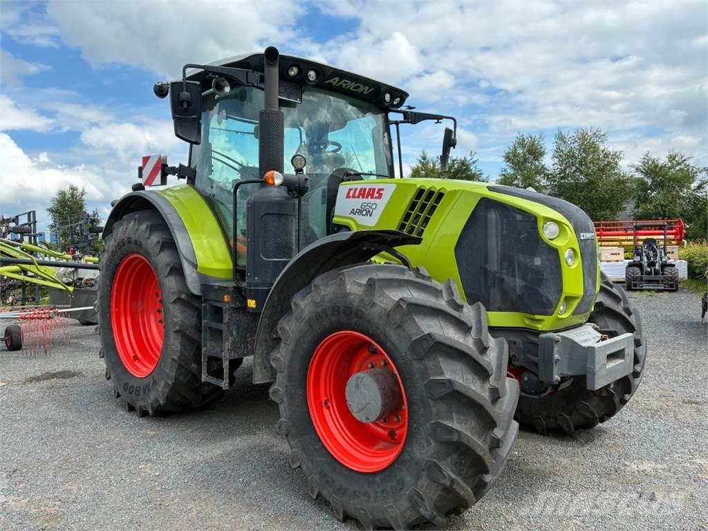 CLAAS ARION 650 Traktorit