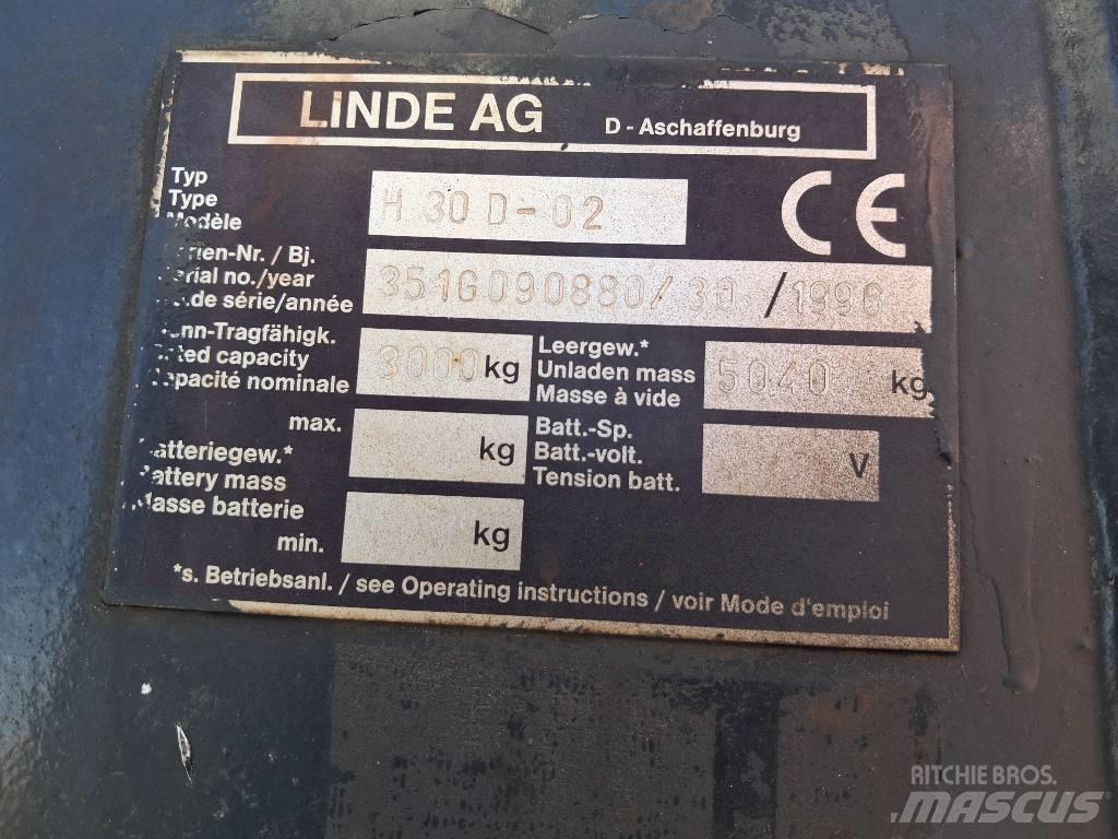 Linde H 30 D Dieseltrukit