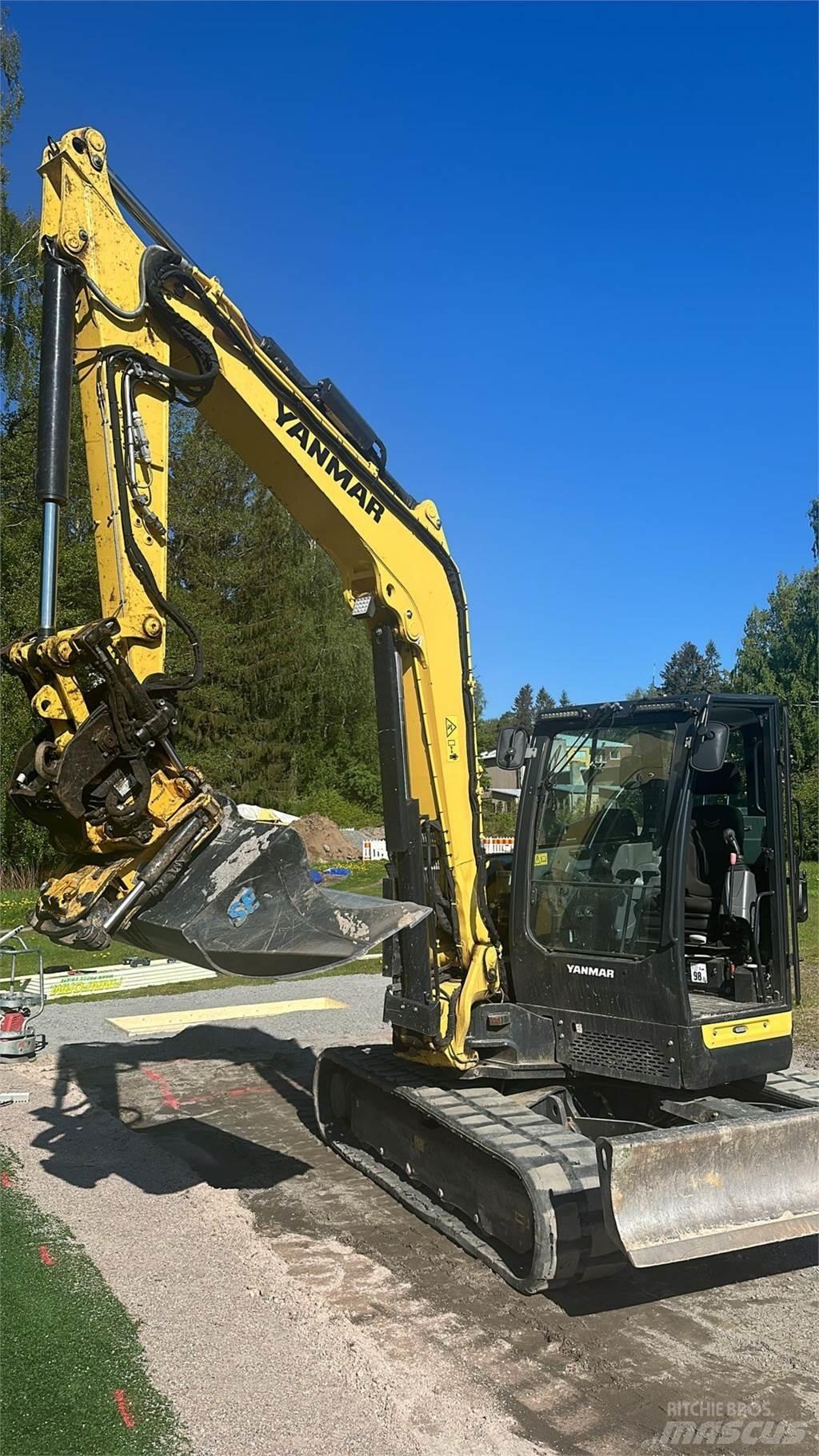 Yanmar Vio 80-1A Midikaivukoneet 7t - 12t