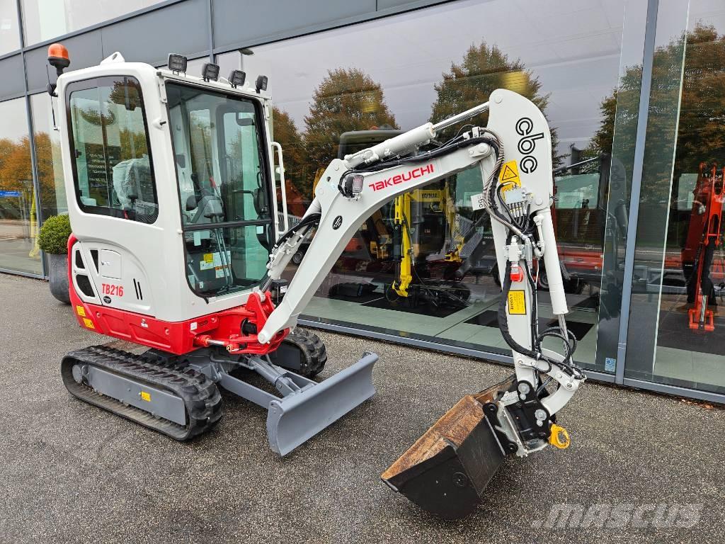 Takeuchi TB 216 Minikaivukoneet < 7t