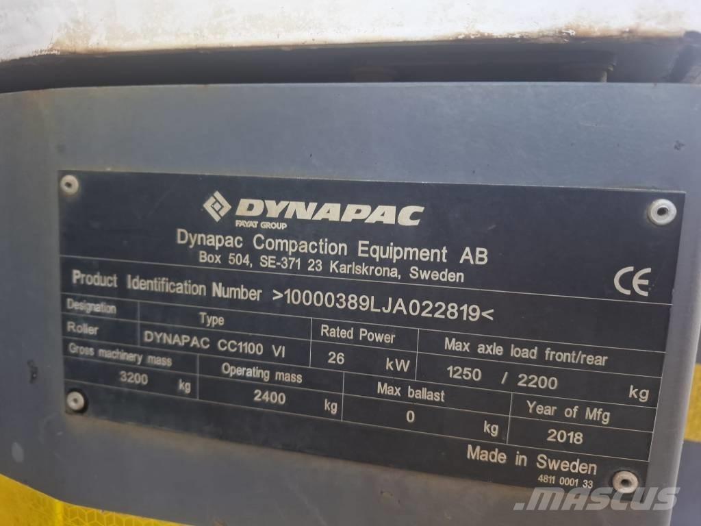 Dynapac CC 1100 VI Tandemjyrät