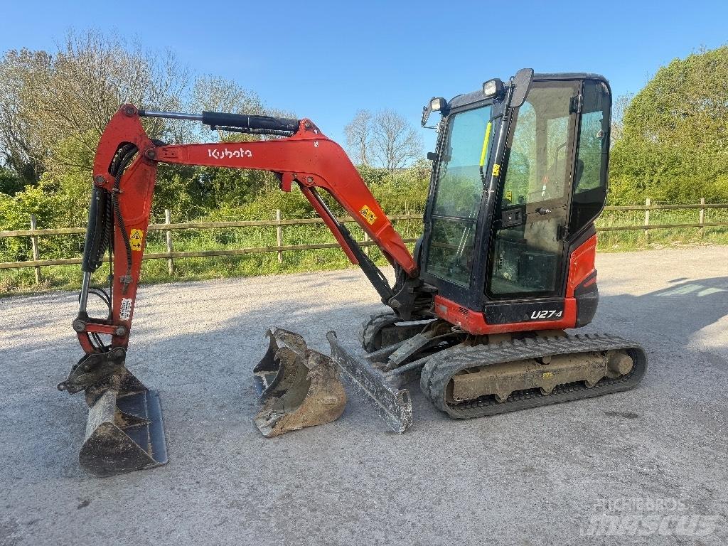 Kubota U 27-4 Minikaivukoneet < 7t