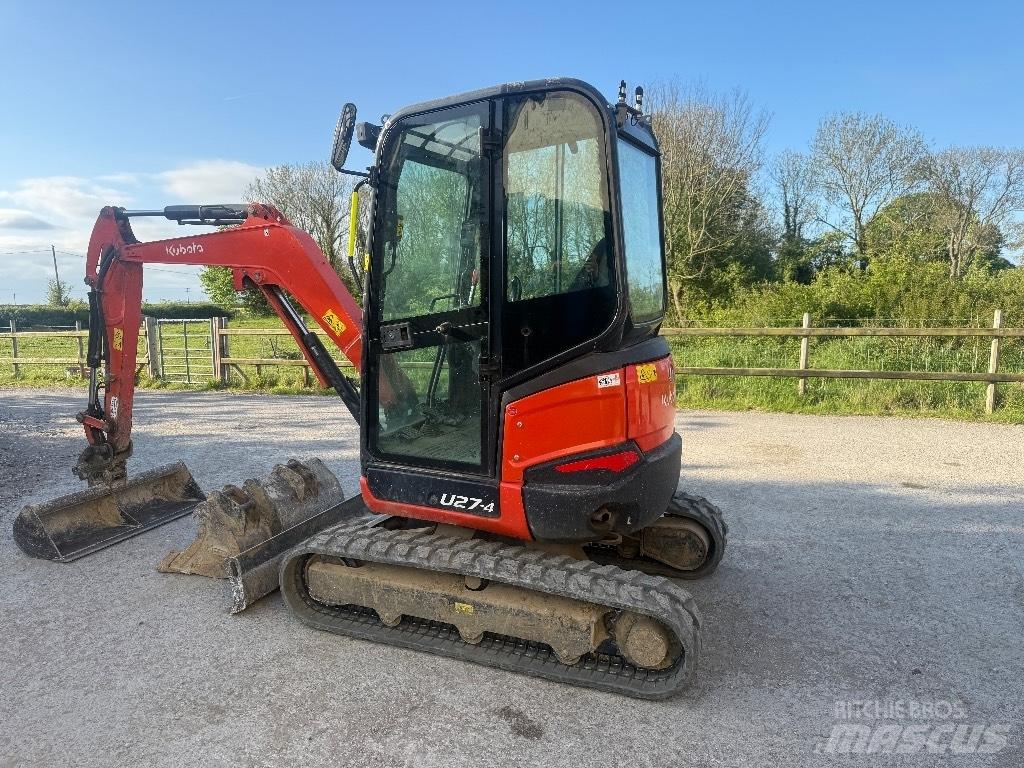 Kubota U 27-4 Minikaivukoneet < 7t