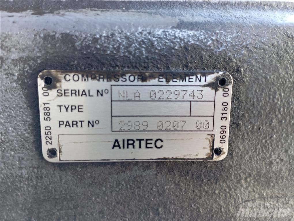 Airtec NLA Kompressoreiden lisätarvikkeet