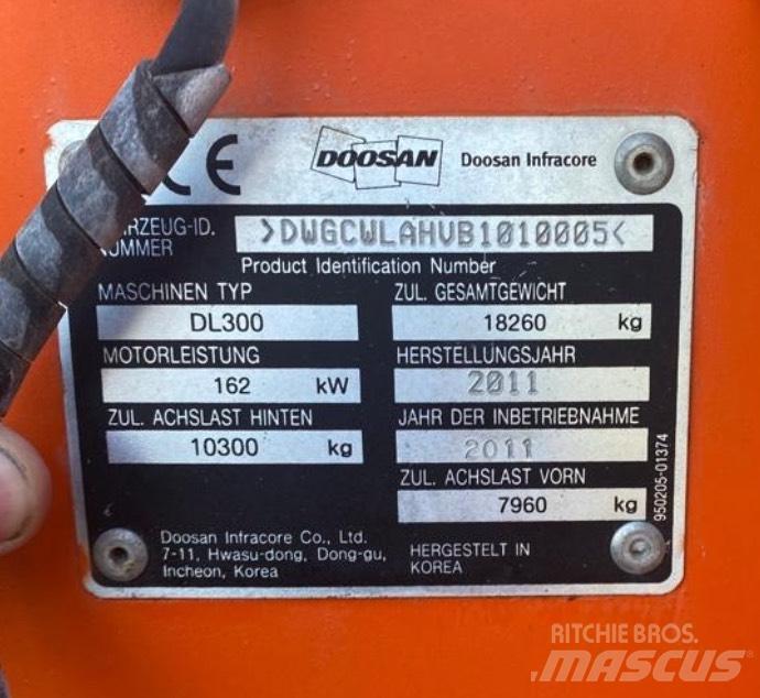 Doosan DL 300 Pyöräkuormaajat