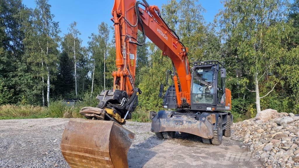Hitachi ZX 170 W-6 Pyöräkaivukoneet