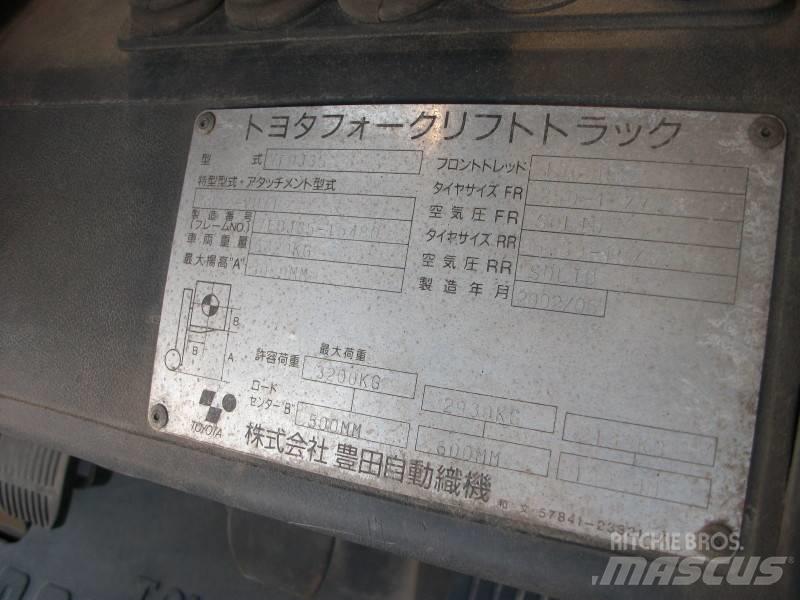 Toyota 7 FDJ 35 Dieseltrukit