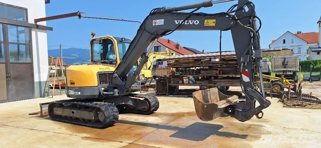 Volvo ECR 88 Midikaivukoneet 7t - 12t