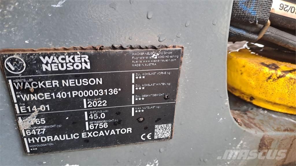 Wacker Neuson ET65 Telakaivukoneet