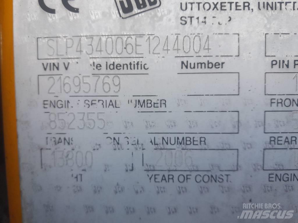 JCB 434S Pyöräkuormaajat