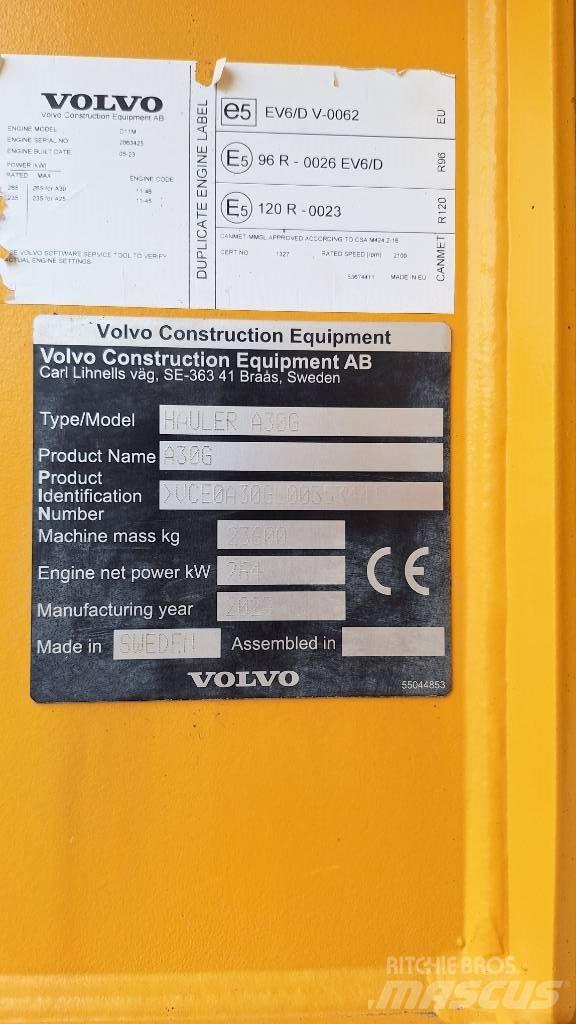 Volvo A30G Dumpperit