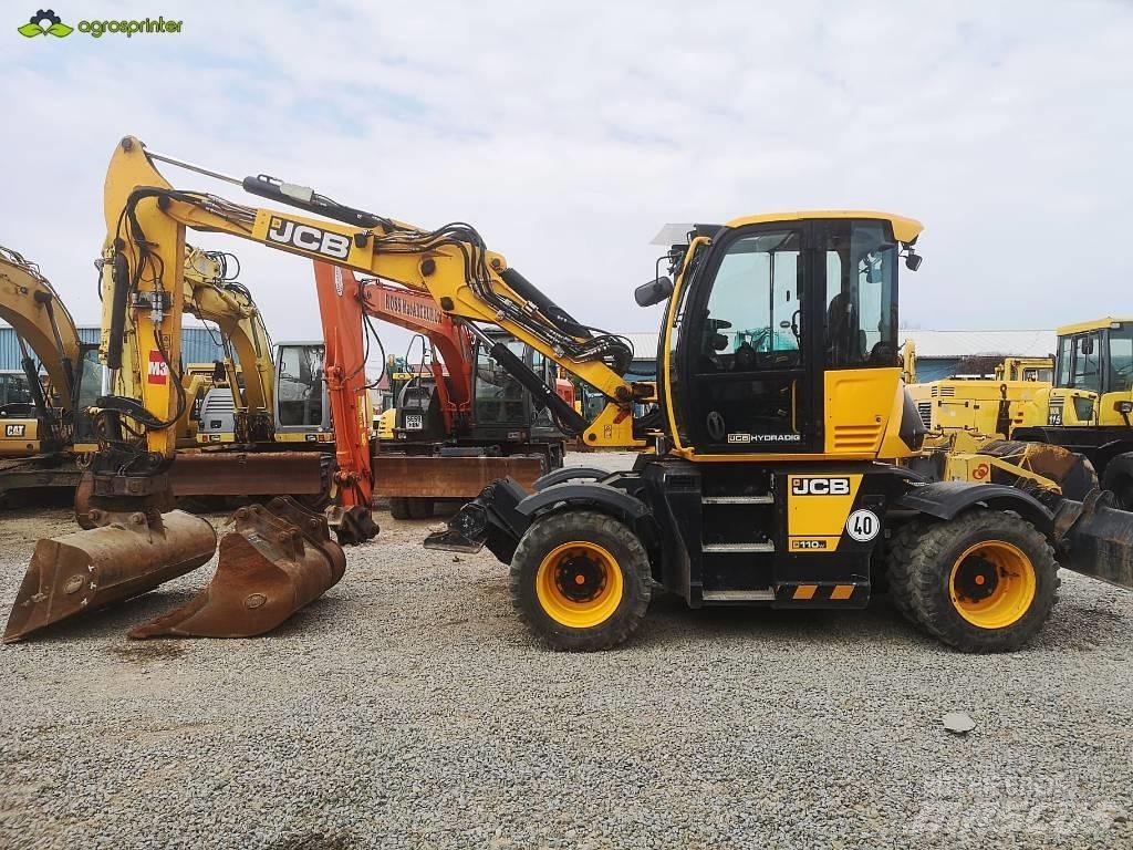 JCB Hydradig 110W Pyöräkaivukoneet