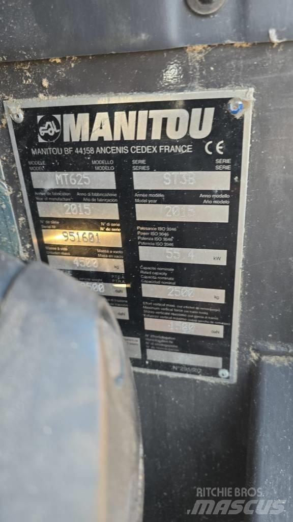 Manitou MT 625 Kurottajat