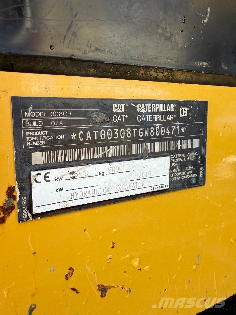 CAT 308 CR Midikaivukoneet 7t - 12t